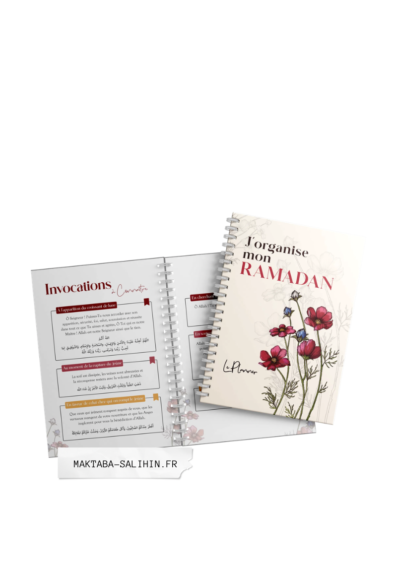 J’organise mon Ramadan : Le planner
