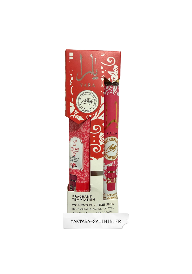 Kit crème main+parfum Yara candy