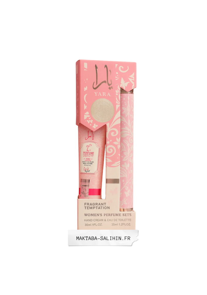 Kit crème mains+parfum Yara rose
