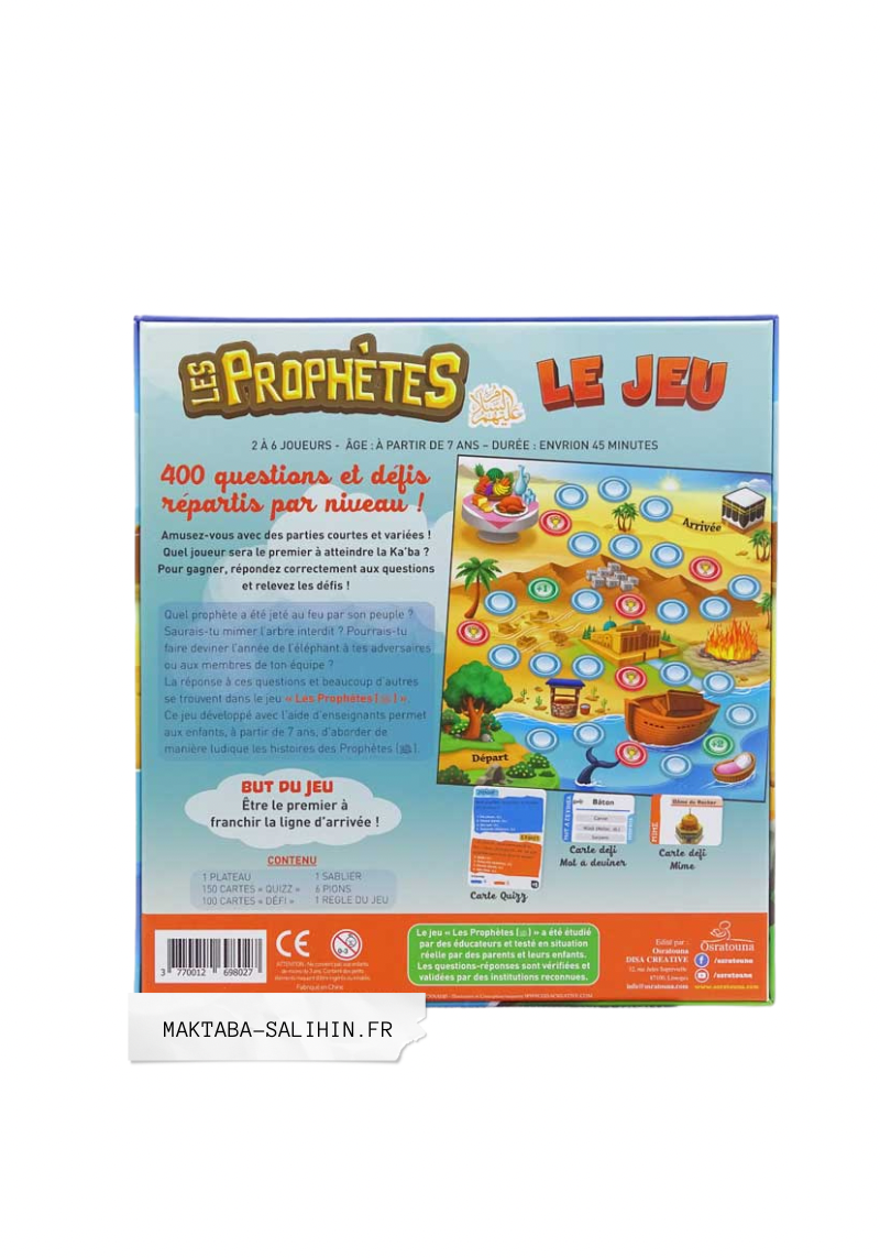 Les Prophètes, Le jeu - 400 questions et Défis !